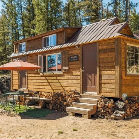 Charming And Idyllic Your 28' Rustic Tiny Home Awaits In Idaho! - Tiny Houses