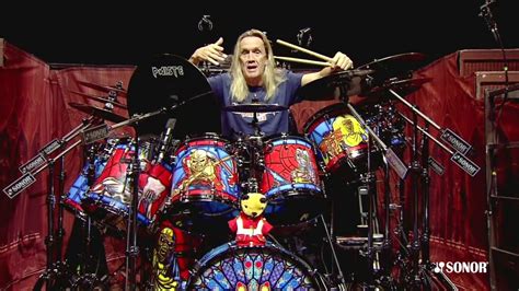 Nicko McBrain Drum Kit - Legacy of the Beast | Iron maiden band, Drums, Heavy metal