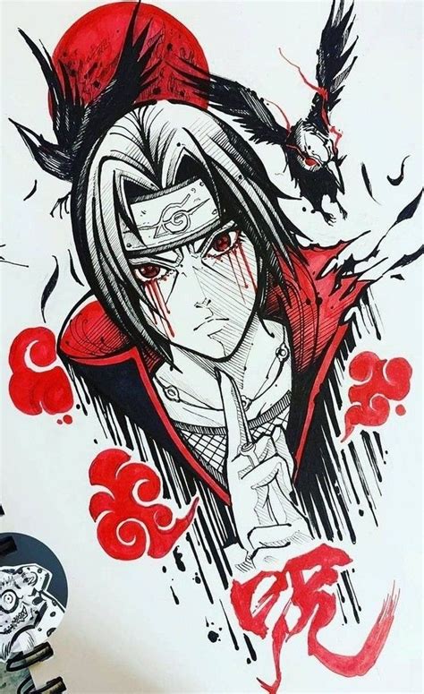 Itachi Naruto Sketch Itachi Uchiha Art Itachi Uchiha 9360 | Hot Sex Picture