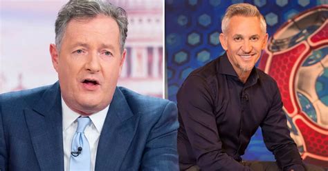 Piers Morgan lists why he's "just as qualified" as Gary Lineker to host ...