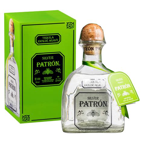 Patron Silver Tequila 375 ML - Glendale Liquor Store