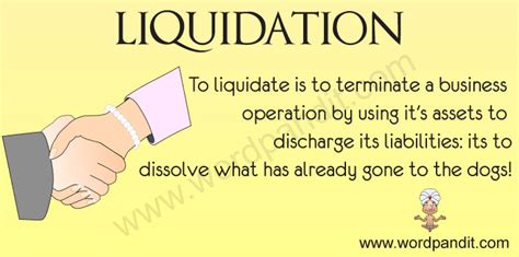 Liquidation | Wordpandit