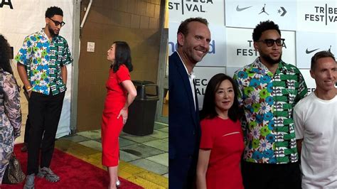 "Ben Simmons walks the red carpet with Nets co-owner Clara Wu Tsai": Brooklyn Nets sends a ...