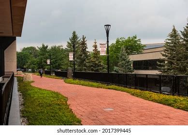 Students Walk Through Campus Suny Plattsburgh Stock Photo 2017399445 ...