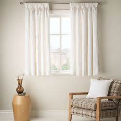 BuyJohn Lewis Cotton Rib Lined Pencil Pleat Curtains, White, W167 x Drop 137cm Online at ...