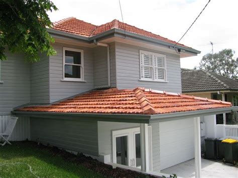 Red roof house, House paint exterior, Terracotta roof house