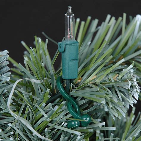 100 Pack of Green Tree Clips - Novelty Lights Inc