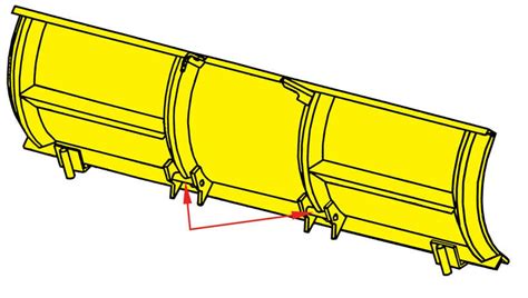 Mold Board Parts for Meyer TM-6.0 & 6.5 Snow Plows | Mill Supply, Inc.