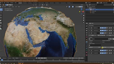 1 Introduction | 3d Model of Earth in Blender - YouTube