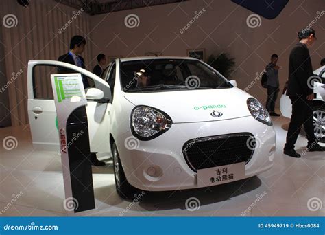 Geely electric panda editorial stock image. Image of transportation - 45949719