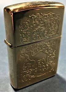 Vintage Zippo 1996 Camel 22k Gold Plated Zippo Lighter | eBay