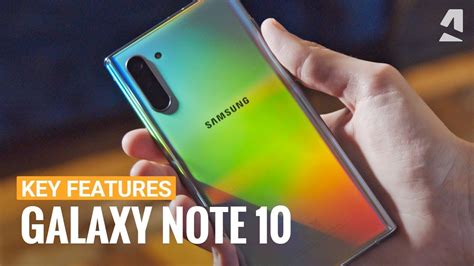 Samsung Galaxy Note 10 & Note 10+ Hands on & Key Features - YouTube