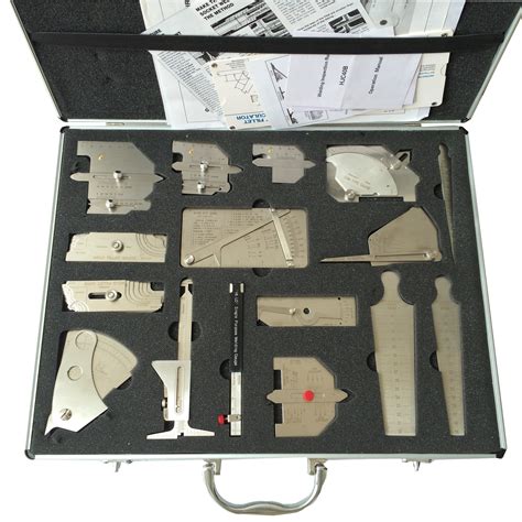 Buy Welding Tool Kit Welding Measure Gauge Combine Suit 16 Piece/Set ...