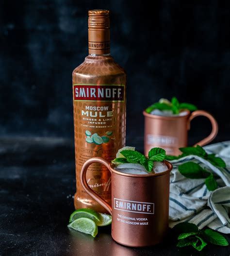 Review: Smirnoff Moscow Mule Ginger & Lime Infused Vodka - Drinkhacker