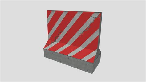 concrete block(low poly) - Download Free 3D model by 3d_modeller [a631d0e] - Sketchfab