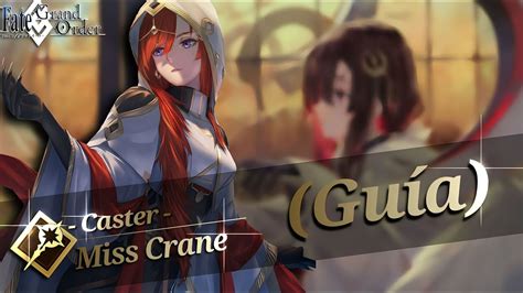 FGO Guía: TODO SOBRE Miss Crane │ Fate/Grand Order - YouTube