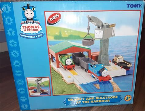 Cranky and Bulstrode at the Harbour | Thomas and Friends TrackMaster ...