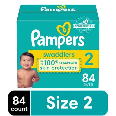 Pampers Swaddlers Diapers Size 2, 84 ct - Ralphs