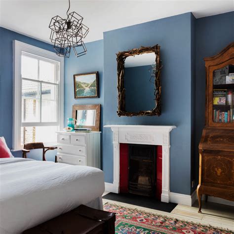 75 Blue Guest Bedroom Ideas You'll Love - December, 2022 | Houzz