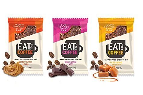 Eat Your Coffee Caffeinated Gluten Free Vegan Snack Bar, ... https://www.amazon.com/dp ...