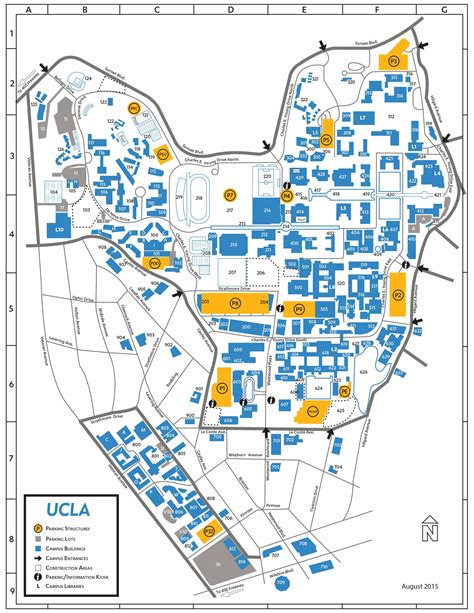 UCLA Campus Map by Avenza Systems Inc. | Avenza Maps