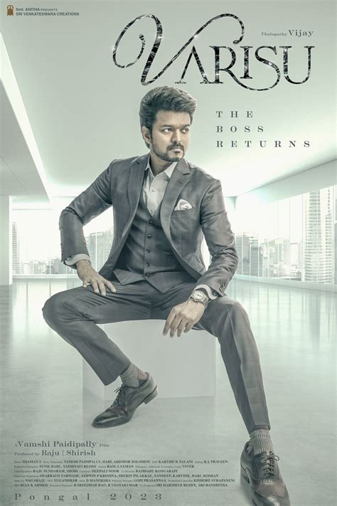 🔥 Download Vijay Reveals Varisu Third Look Fans Are Overjoyed With The ...