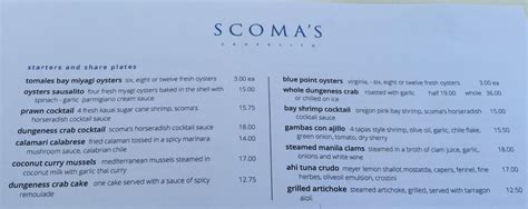 TASTE OF HAWAII: SCOMA'S - SAUSALITO, CALIFORNIA