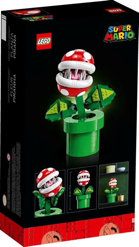 Check Out the Fascinating LEGO Super Mario Piranha Plant 71426