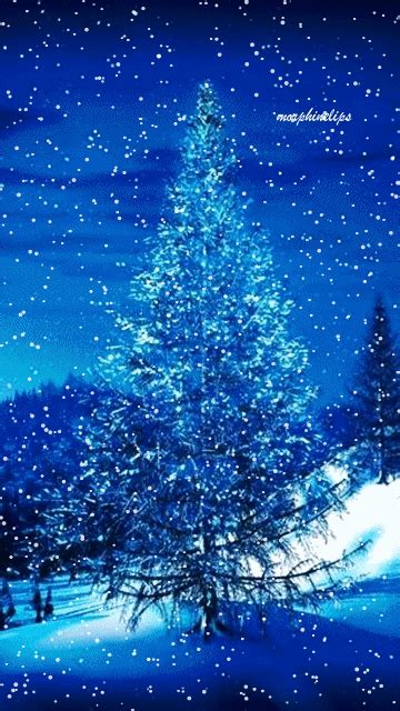 Blue christmas GIF - Download & Share on PHONEKY