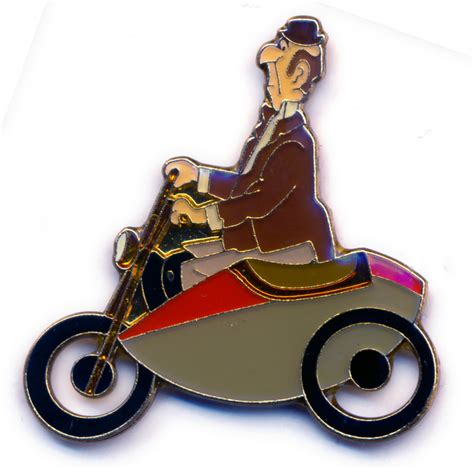 45414 - Edgar riding his motorcycle - Aristocats Commemorative Tin Set ...