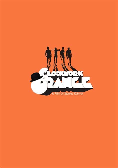 Clockwork Orange Minimalist Movie Poster by CarlitoJay on DeviantArt