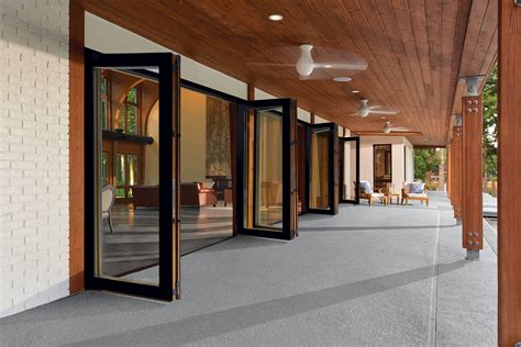 Folding Glass Patio Doors | Glass Bi-Fold Doors | Marvin