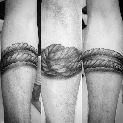 Nautical Rope Knot Tattoo