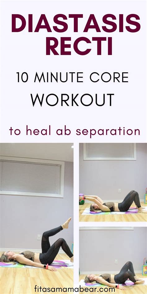 10 Minute Abs After Baby: Diastasis Recti Workout (with video)