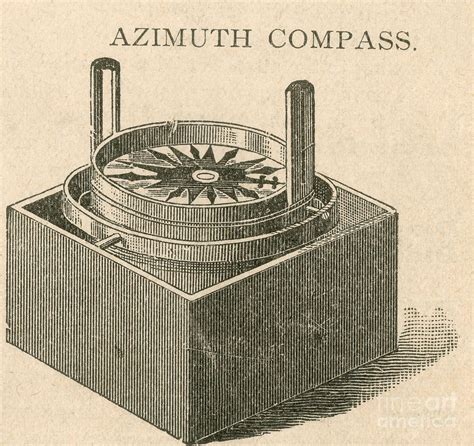 Azimuth Compass, Navigational Tool Photograph by Photo Researchers