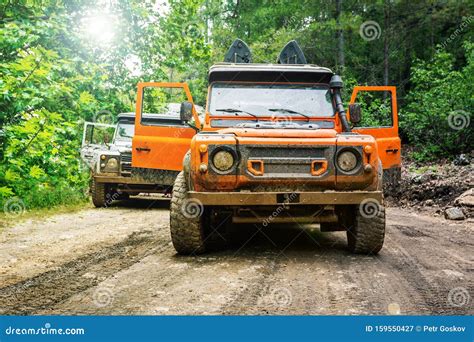 Four wheel drive vehicle stock image. Image of extreme - 159550427