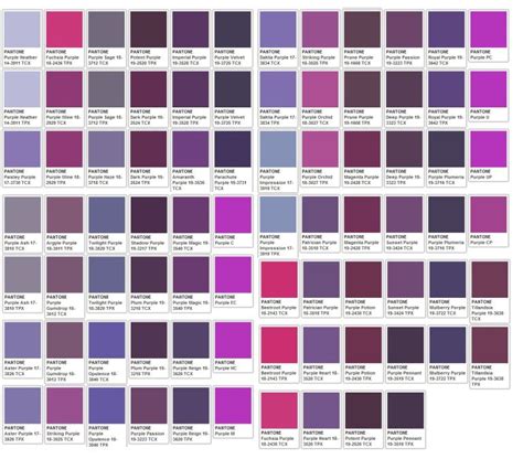 Pantone Viola Pantone Colour Palettes Pantone Color Pantone Color Chart ...