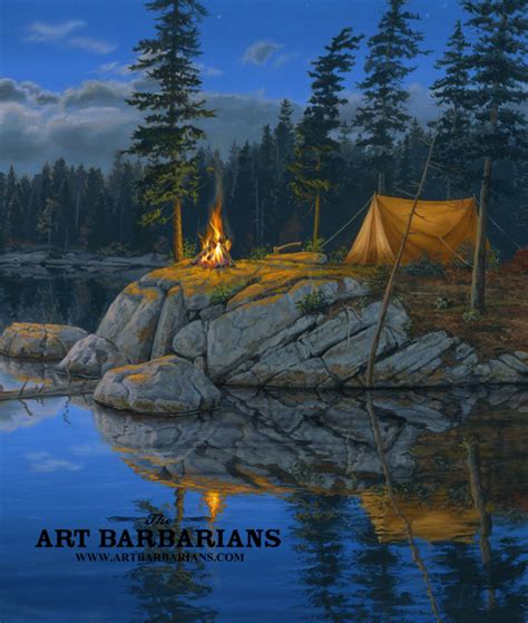 Wildlife art prints plus original paintings with a wide selection from ArtBarbarians.com located ...