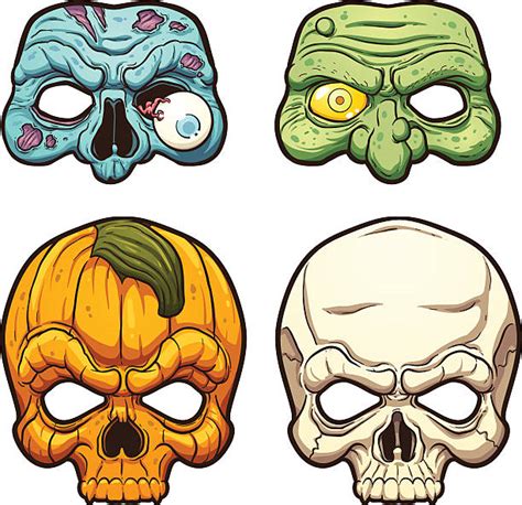 Royalty Free Halloween Mask Clip Art, Vector Images & Illustrations - iStock