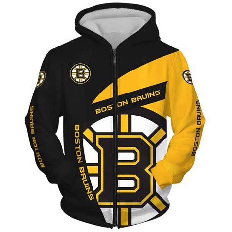 18% SALE OFF Lastest Boston Bruins Hoodie 3D With Hooded Long Sleeve ...