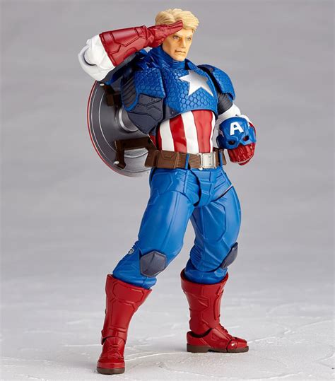 Revoltech Captain America Action Figure