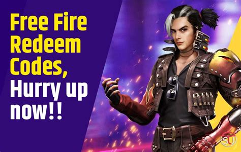 Free Fire Redeem Codes, Get Free Skins And Emotes