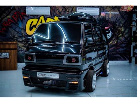 India’s Maruti Omni modified to Black Devil » MotorOctane