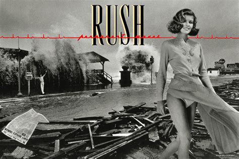 Laminated Rush Permanent Waves Album Cover Art Retro Vintage Style Rock ...