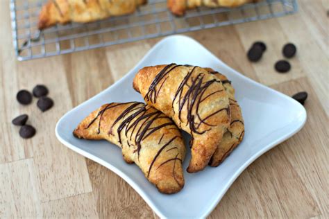 Chocolate Almond Crescents - Tasty Ever After