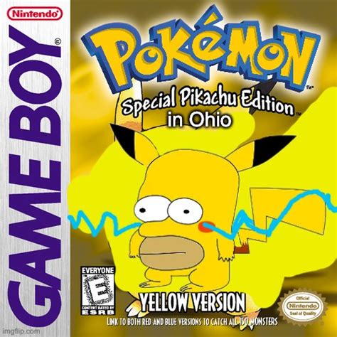 Pokemon Yellow in Ohio - Imgflip