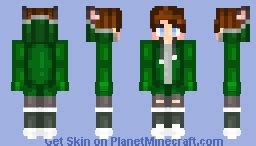 A Boii With Wolf Ears. [ Male Skin ] Minecraft Skin