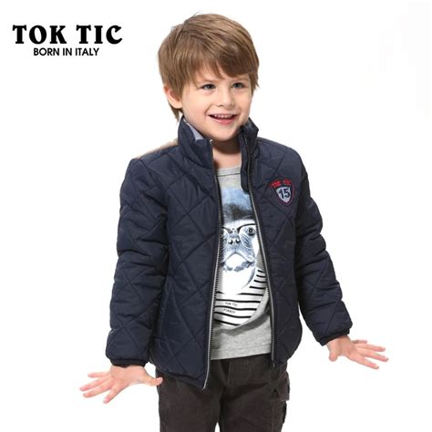 TOKTIC Black Kid Boys Coats Children Clothing Fashion Winter Boy Jacket Cartoon Outerwear Coat ...