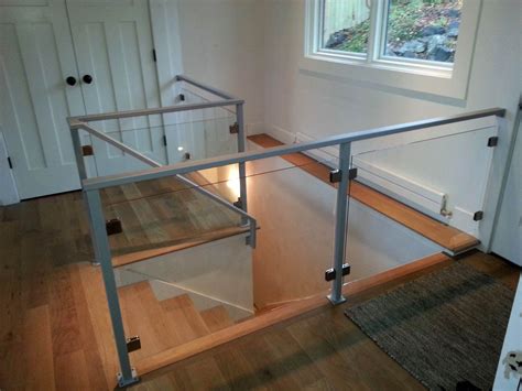 Wonderful tempered glass railing for your cozy home | Glass railing, Glass railing deck, Glass ...