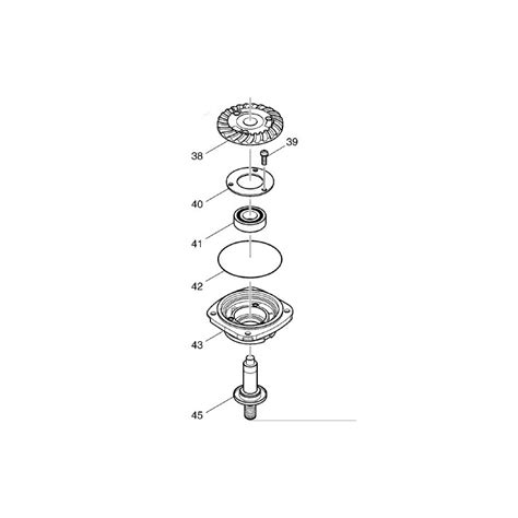 Gears Set Assembly for Angle Grinder Makita GA9020